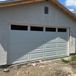 New garage door