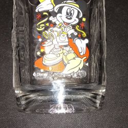 2000 McDonald's Mickey Mouse Glass Cup