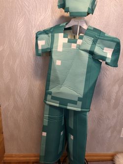 Minecraft costume, child size 7-9 yo