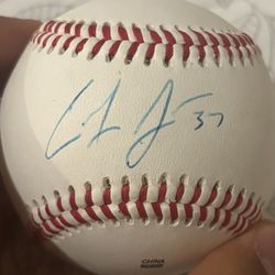 Cody Allen autographed baseball