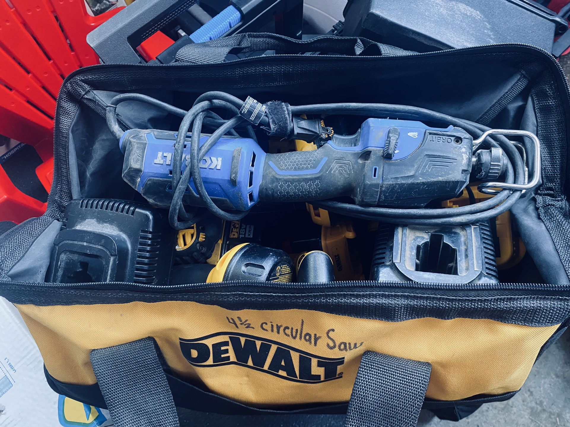 18v DeWalt Tool Set