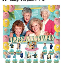 Golden girls  decorations