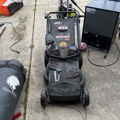 Craftsman Battery Lawn Mower Plus 2 Batteries And Charger