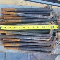 37 Pcs J Huck 12"×1/2"