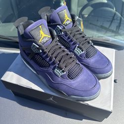 Jordan 4 Lakers 