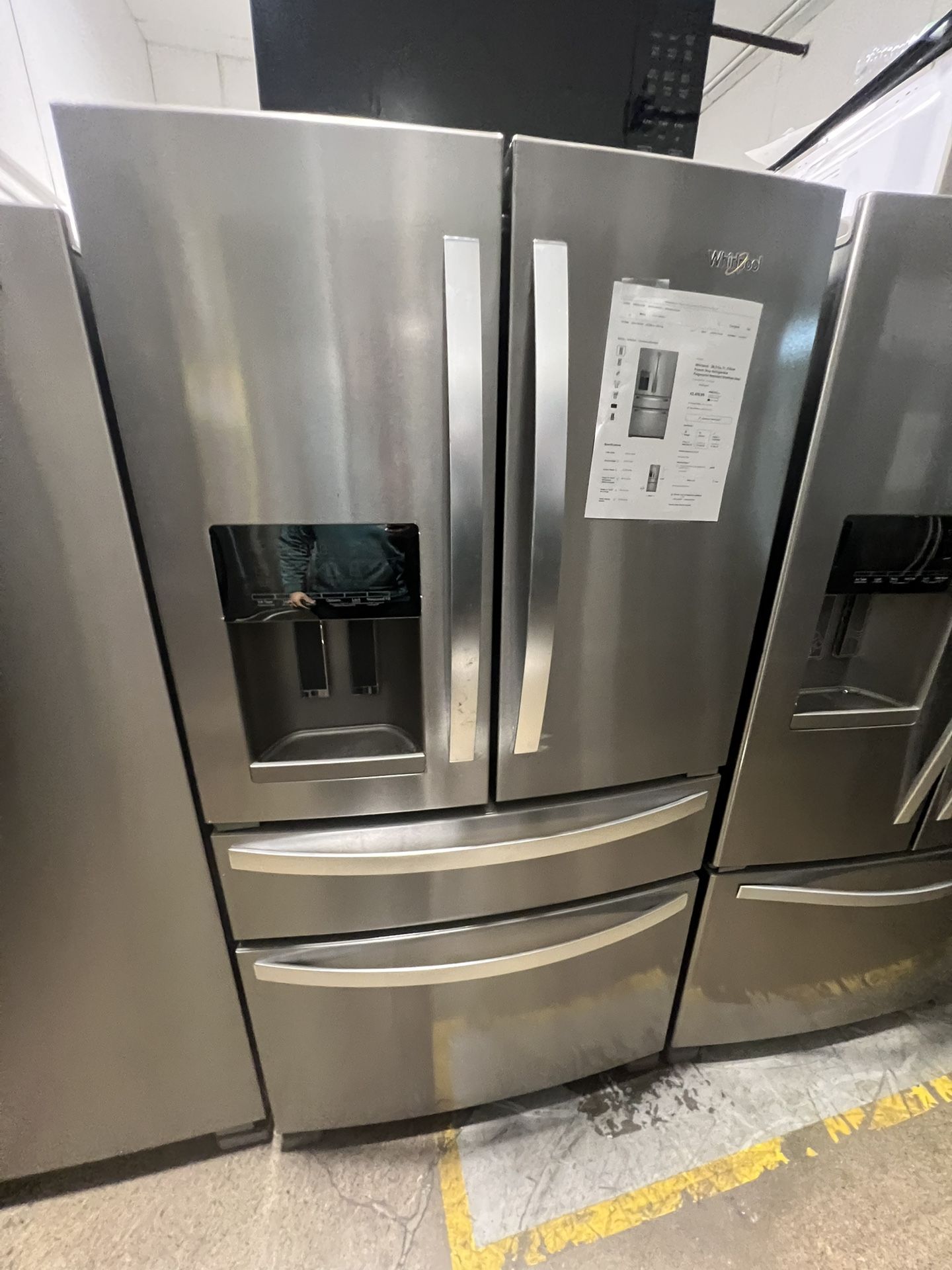 Whirlpool 4 Door Fridge Stainless Steel 2024