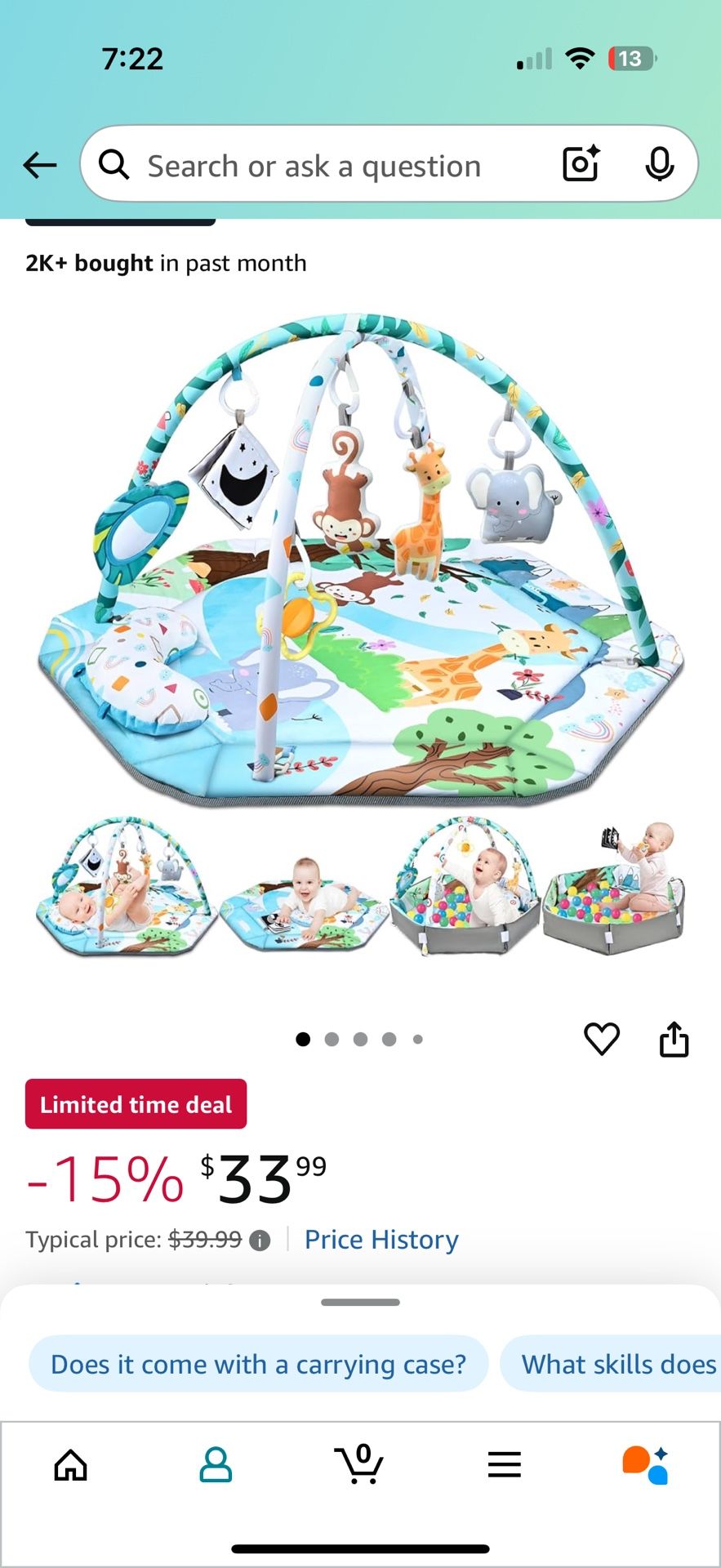 Baby Gym Play Mat