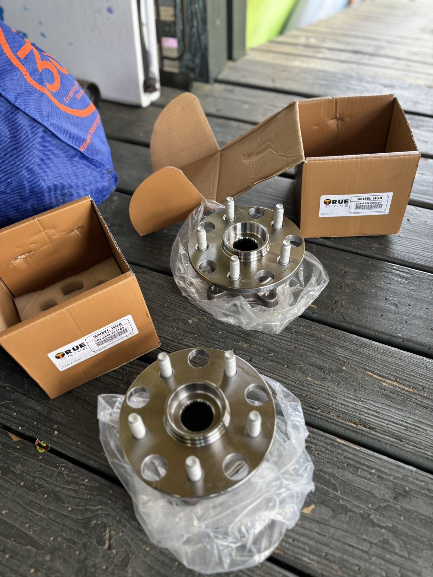 Pair 2 Rear Wheel Bearing and Hub Assembly for 2006-13 Lexus IS250