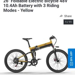 26 Inch Foldable Electeic Bike 