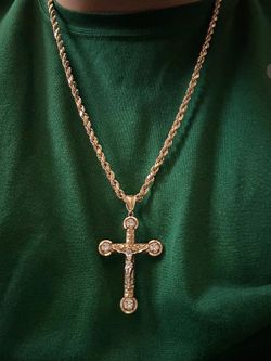 10k Rope Chain w/ Pendant