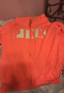 victoria secret hooded zip up