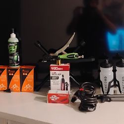 Bike tire tubes new/Car tools new