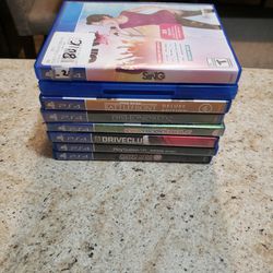 PS4 Games. Good Condition 