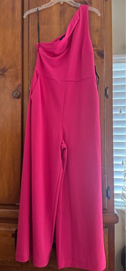 Fuchsia Jumpsuit size medium