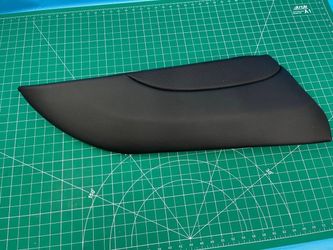 Right Rear Side Finisher Bolster Shoulder Seat Corner Pad Cover 19 Mini Clubman