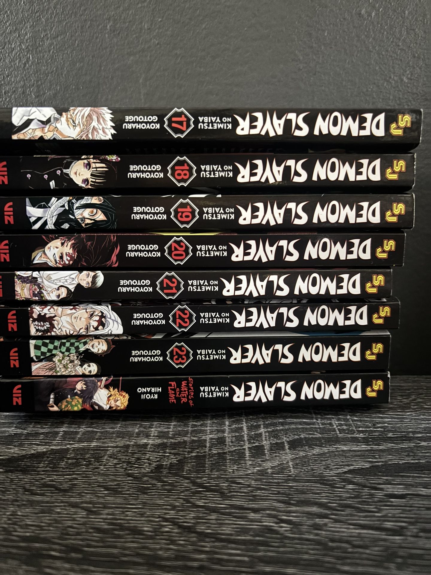 Demon Slayer Manga Volumes 17-23 And Extra