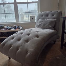 Chaise Lounge Chair Dove Gray