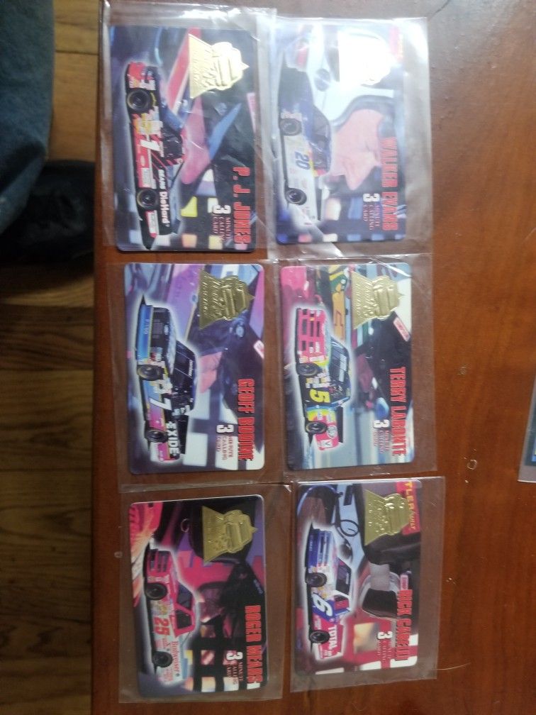 LIMITED EDITION FINISH LINE RACEING CALLING CARDS