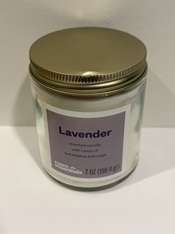 Brand New Room Essentials Lavender Candle