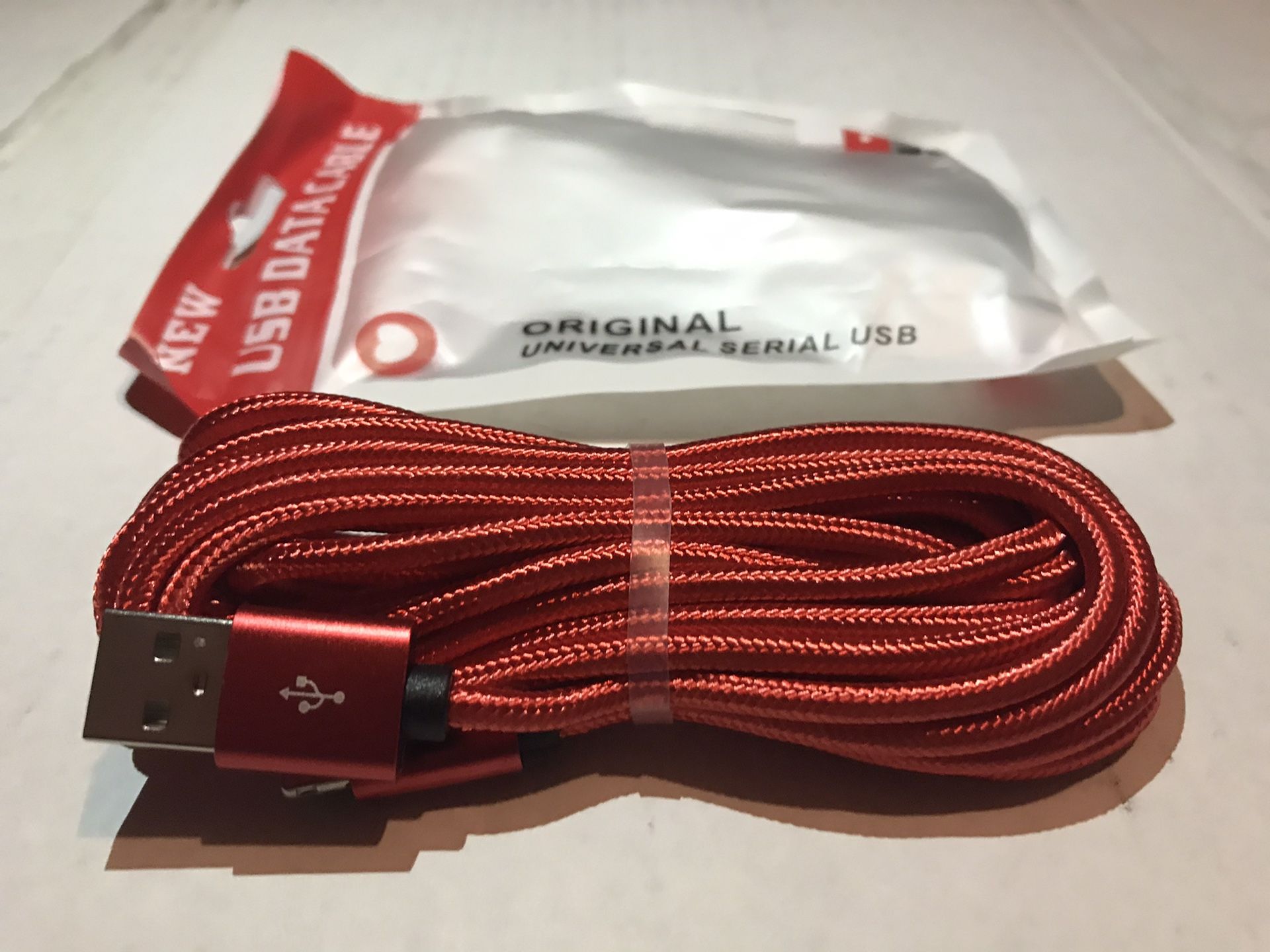Premium Quality Red USB iPhone 10 Feet Lightning Cable Charger! BUY 2 GET 1 FREE!!!