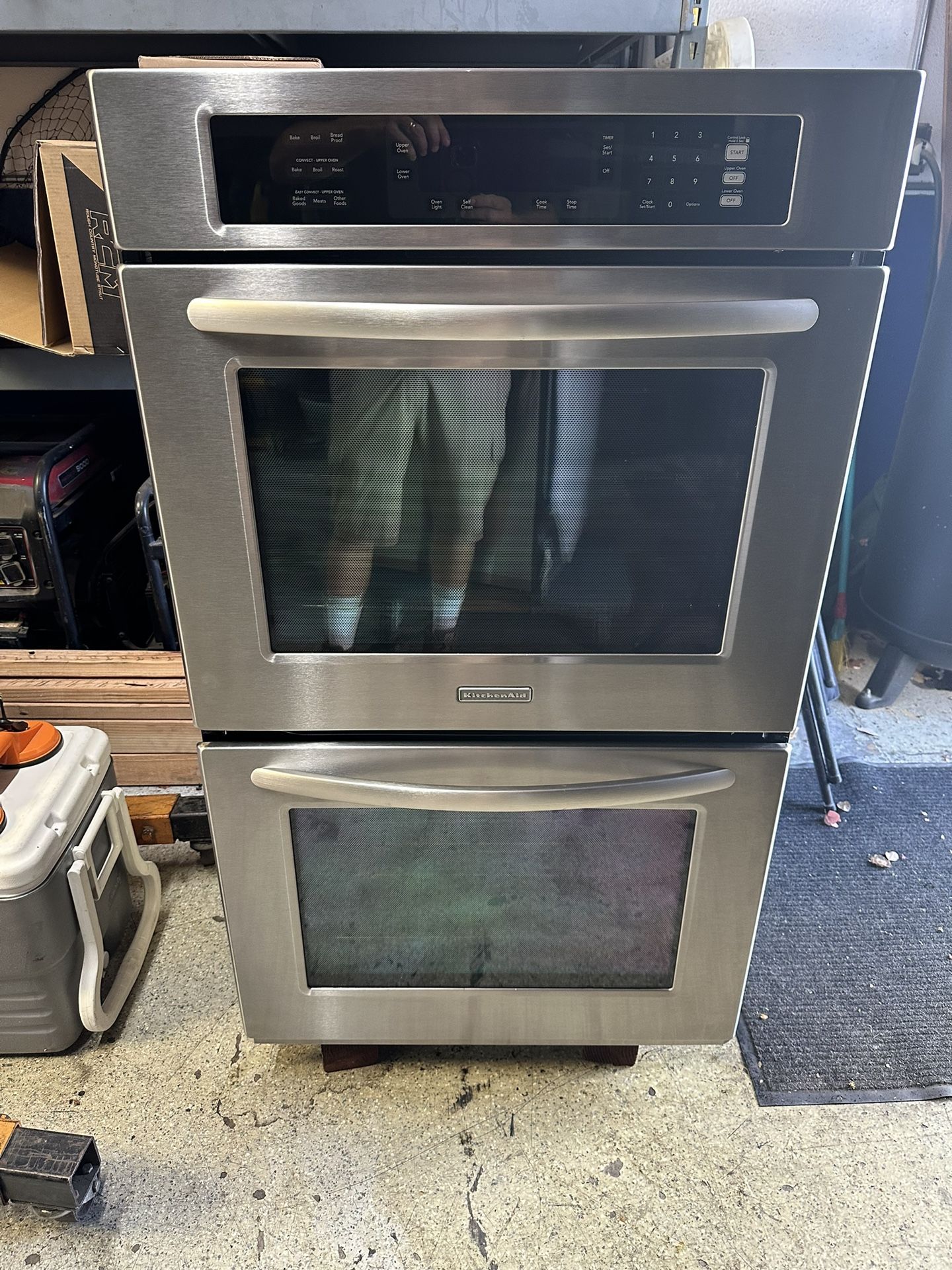 Kitchen Aid Electric 30” Double Oven 