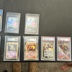 Slabs X Raw Pokemon/ One Piece 