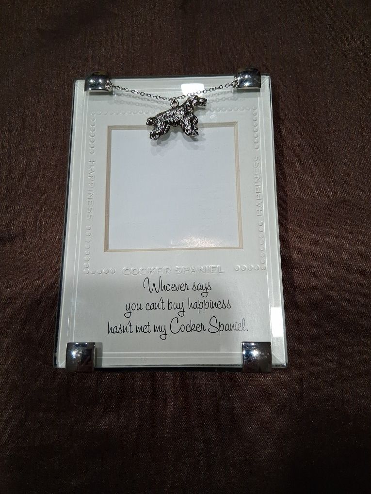 Beautiful Cocker Spaniel Picture Frame