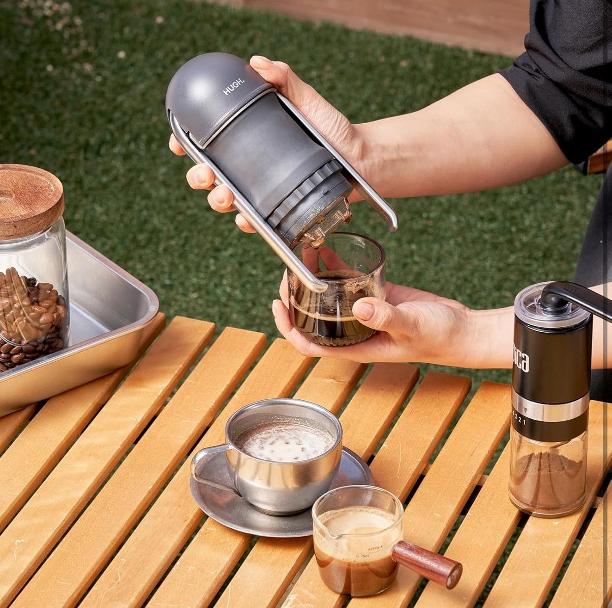 Leverpresso V4 Portable Lever Espresso Maker Manual 51mm Double