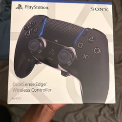 Black Dualsense Edge ps5 Controller