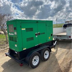 70KVA Whisperwatt Diesel Powered Generator 