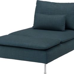 SÖDERHAMN Chaise dark Blue