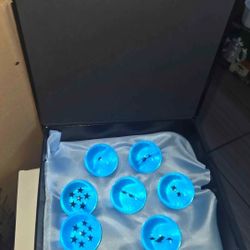 Shadow Dragon Balls Limited Edition Dragon Ball With BOX7 crystal balls featuring 1to 7 stars Gift box included Size: approximately 4.2cm