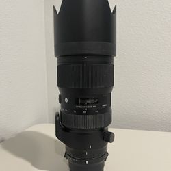 Sigma 50-100 1:1.8 DC Φ82 + Sigma Adapter For Sony E-Mount