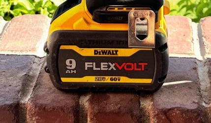 Dewalt FLEXVOLT 9ah battery
