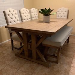 Farmhouse Dining Room Table