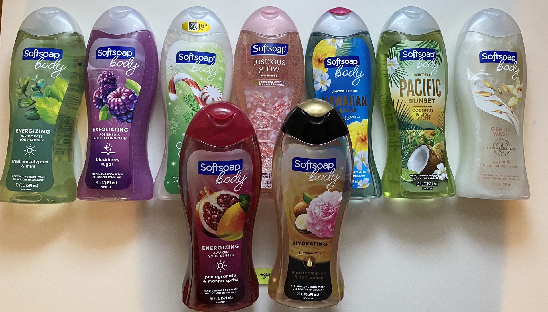 SoftSoap bodywash - limited scents