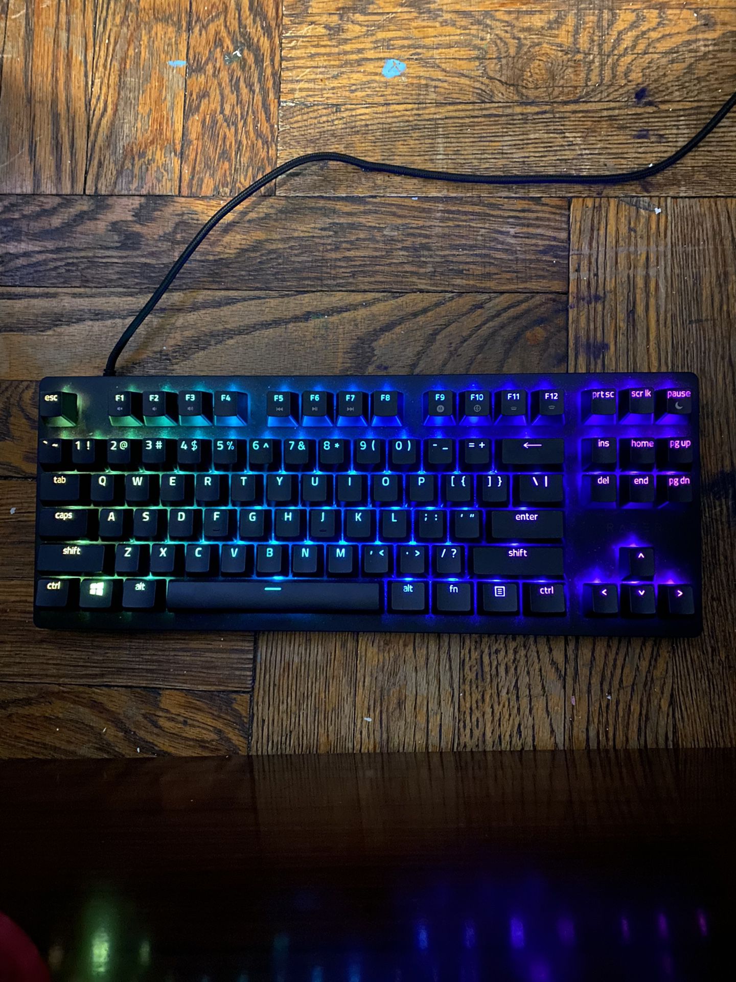 RAZOR WIREMOUSE AND KEYBOARD WITH ALL TYPE OF LIGHTS