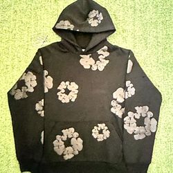 black denim tears hoodie