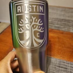 Austin FC tumbler