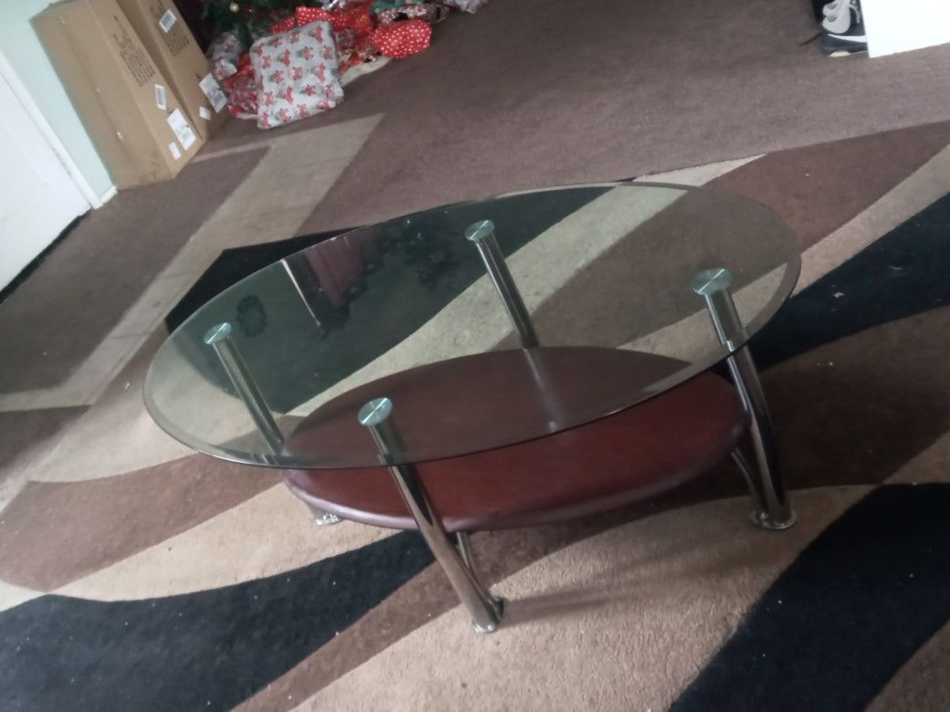 Modern Coffee Table 48 Wide 24 Height