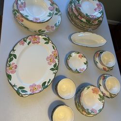 Antique Franciscan Desert Rose Dishes