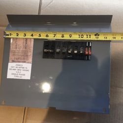 ZINSCO DEAD FRONT COVER 125A 120/240V 1 PH