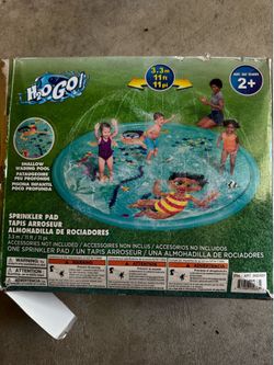 H2O go splash pad sprinkler pad