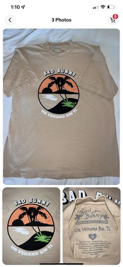 Bad Bunny NEW Official Tour shirt SOLD OUT RARE SIZE XL