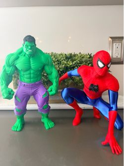 Spider-Man and hulk marvel