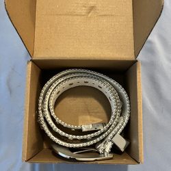 BB Simon Rhinestone-studded belt