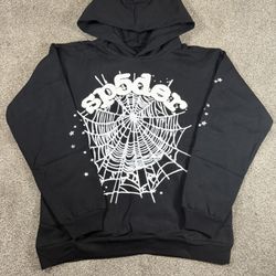 Sp5der OG Black Hoodie, Brand New With Tags