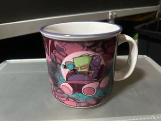 Invader Zim coffee cup