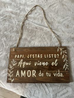 Letrero Para Boda (handmade)