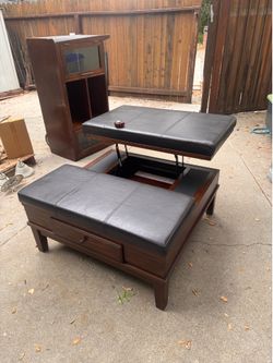 Cocktail storage table